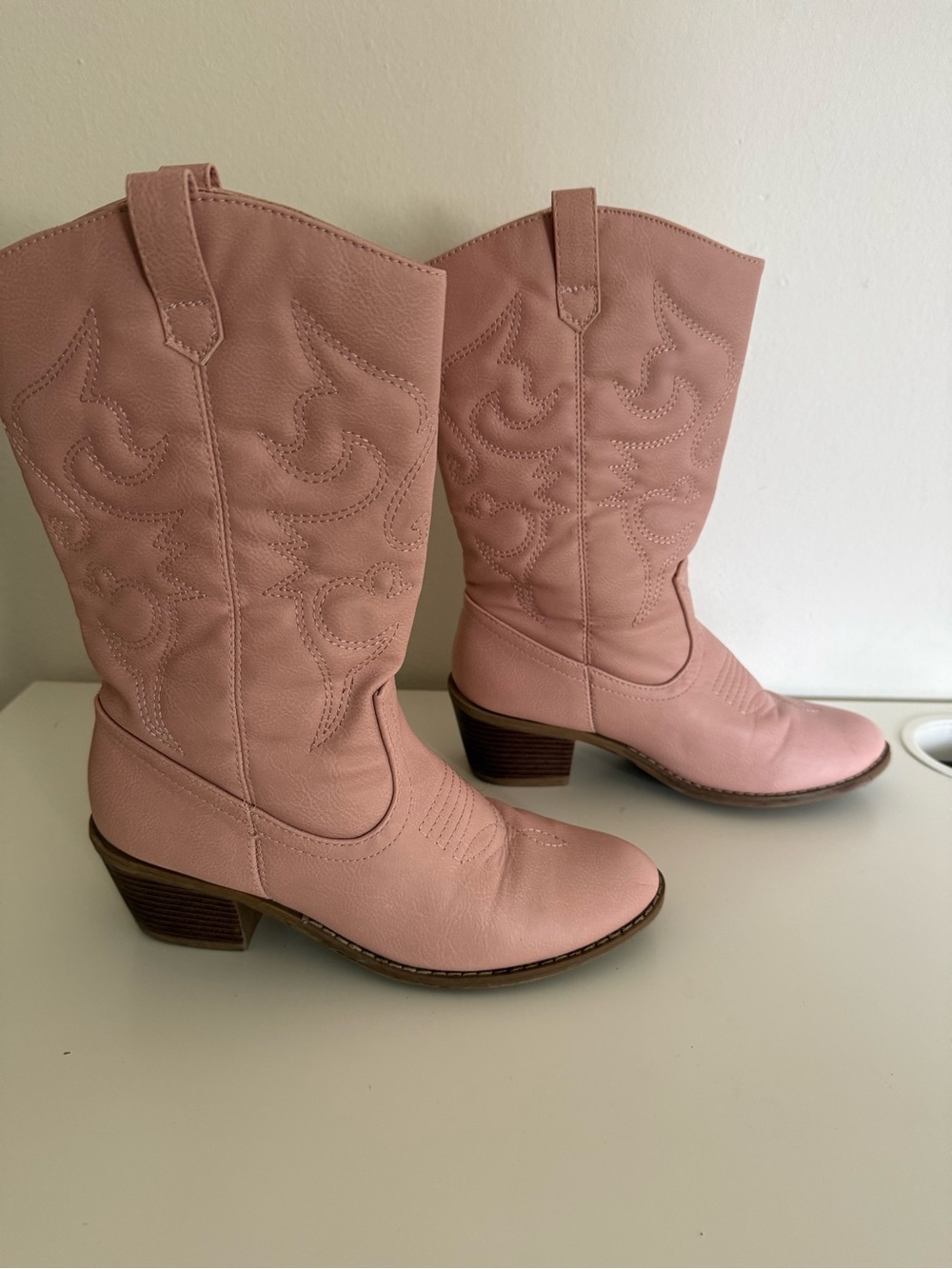 Women’s Pink Western Cowboy Boots